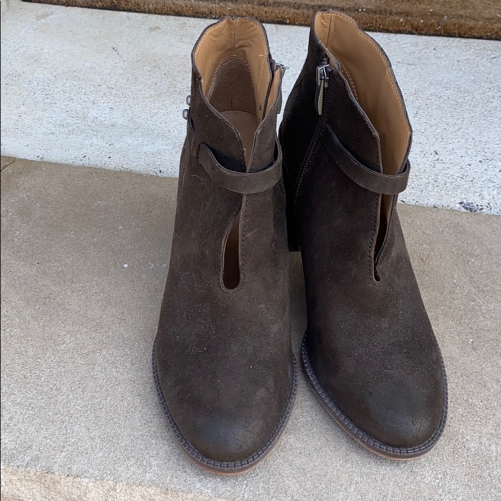 Suede Booties - image 1